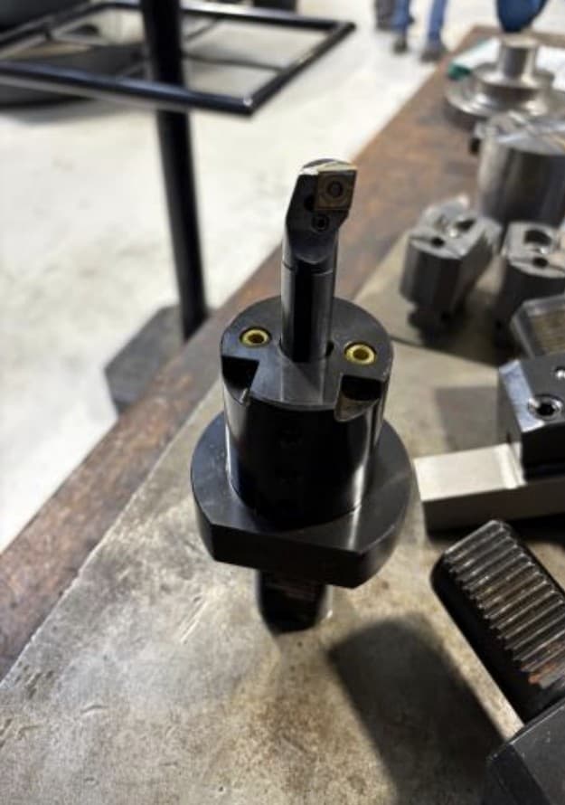 Robotic tripod CMM probe — dimensional verification of critical tolerances
